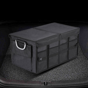 車用収納 トランクボックス 折畳 小物入れ 防水防塵 仕切りデザイン ピクニッククーラー箱 - iCarCompanion