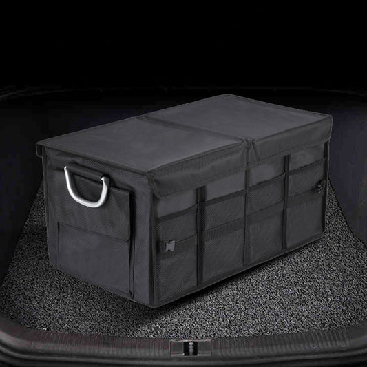 車用収納 トランクボックス 折畳 小物入れ 防水防塵 仕切りデザイン ピクニッククーラー箱 - iCarCompanion