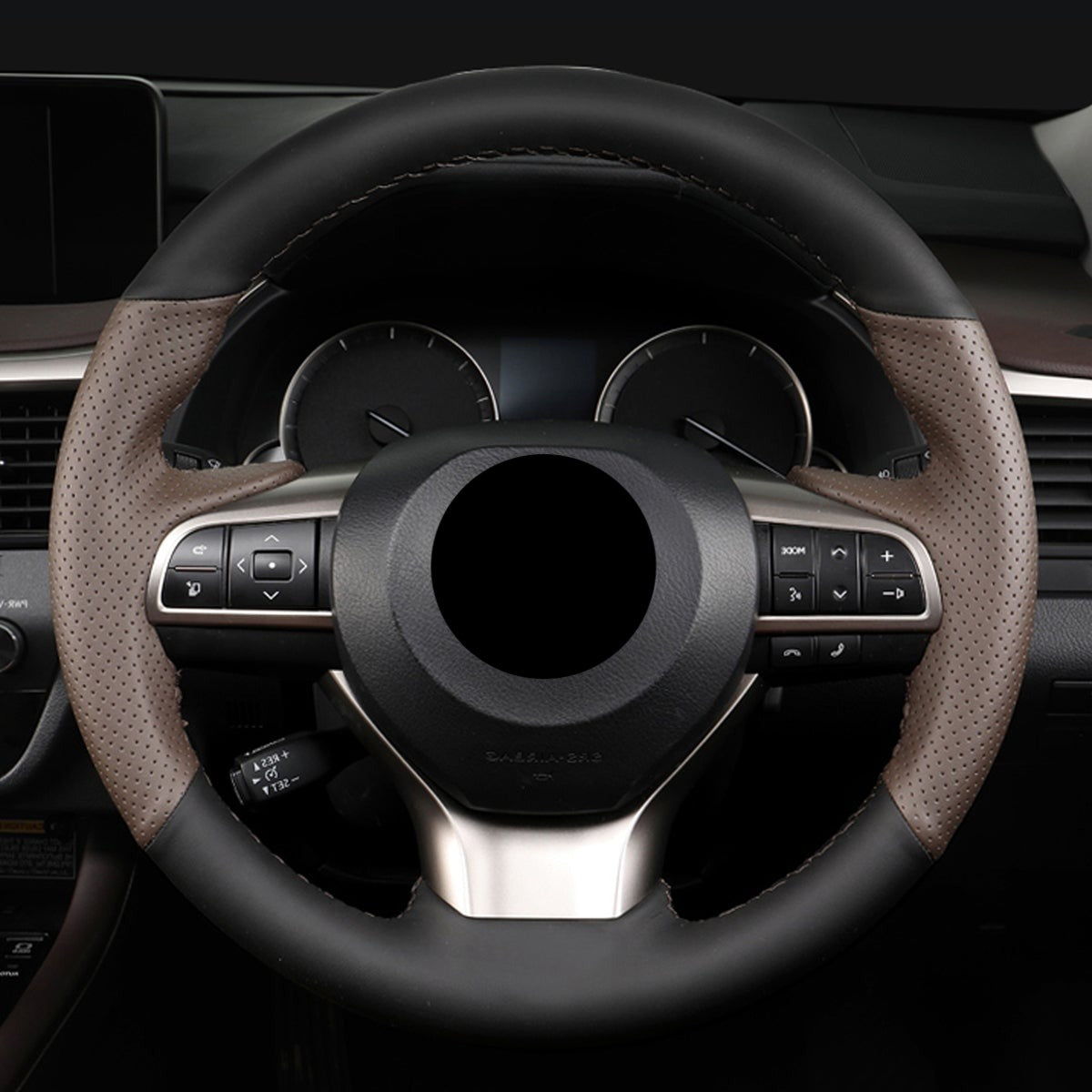 LEXUS レクサス Alcantara 本革 スエード ハンドルカバー 編み込み式 オーダーメイド 専用ハンドルカバー | iCarCompanion