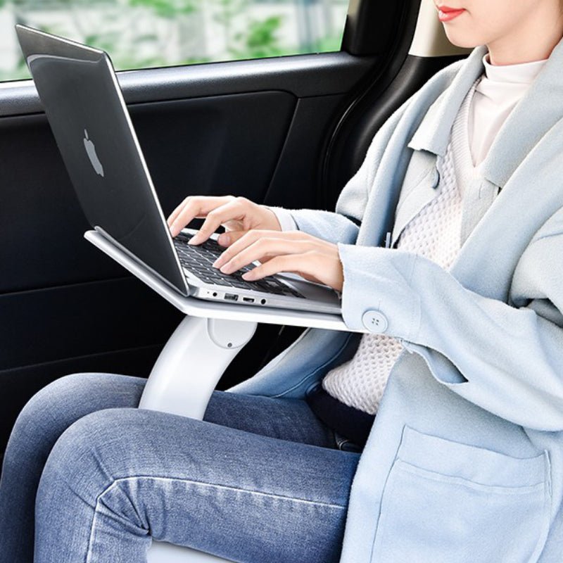 車用テーブル カーデスクノートパソコンスタンド 丈夫耐用 調整可能 車内車外 多機能用 - iCarCompanion