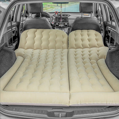 車中泊ベッド 電動ポンプ付属 カー用品 キャンプ用品 エアーベッド SUV車 普通車適用 - iCarCompanion
