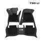 BMW 730i Justfit保証 左右ハンドル 社外品 最上級 二重構造立体カーマット 張替え 専用フロアマット | iCarCompanion