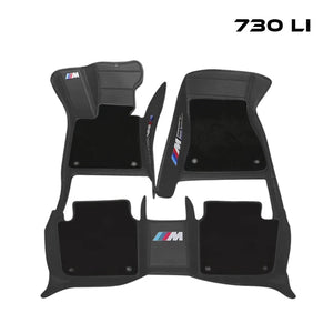 BMW 730i Justfit保証 左右ハンドル 社外品 最上級 二重構造立体カーマット 張替え 専用フロアマット | iCarCompanion