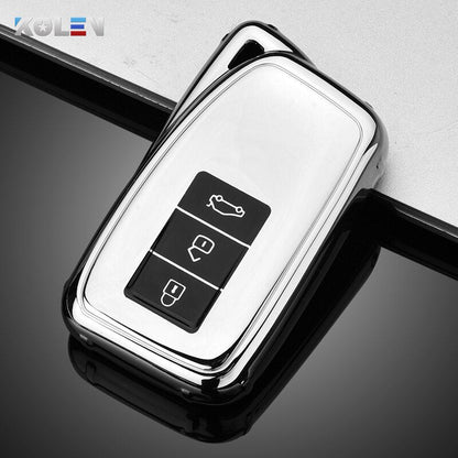 Lexus レクサス専用 カーキーケース カーキーカバー ソフトTPU 高品質 鍵を保護  傷防止 全面保護