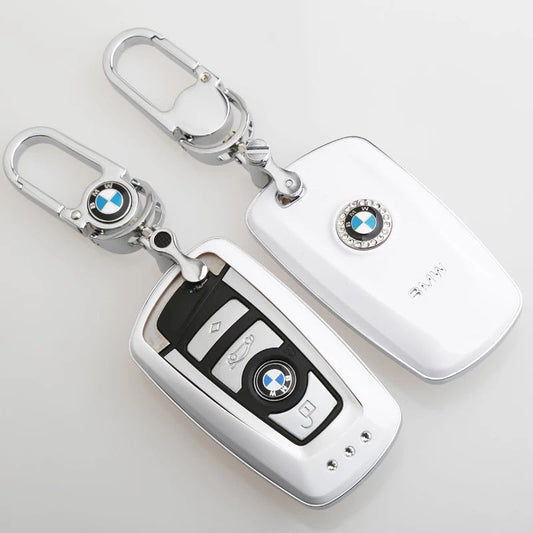 BMW専用キーケース 高級合金 耐摩耐久 フィット感抜群 全面保護 軽量 防水防塵 キーカバー