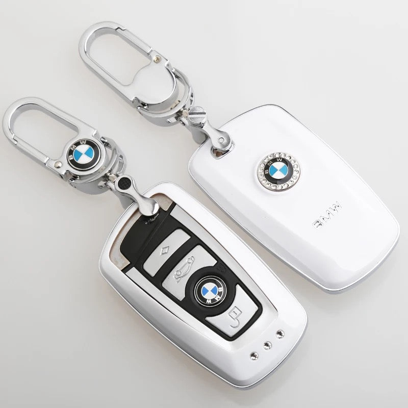 BMW専用キーケース 高級合金 耐摩耐久 フィット感抜群 全面保護 軽量 防水防塵 キーカバー