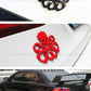 3D スケルトン ロゴ マーベル ハイドラ 金属 車 ステッカー テールマーク