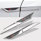 アウディaudiフェンダーステッカーA3 / A4L / A6L / Q3 / Q5L / Q7 / Q2Lデコラティブカーステッカー