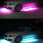 アンダーライト 車 RGB ロックライト 4個セット リモコン付き ボタンスイッチ付き 多機能 車外装飾 車のシャーシ装飾用 防水 おしゃれ