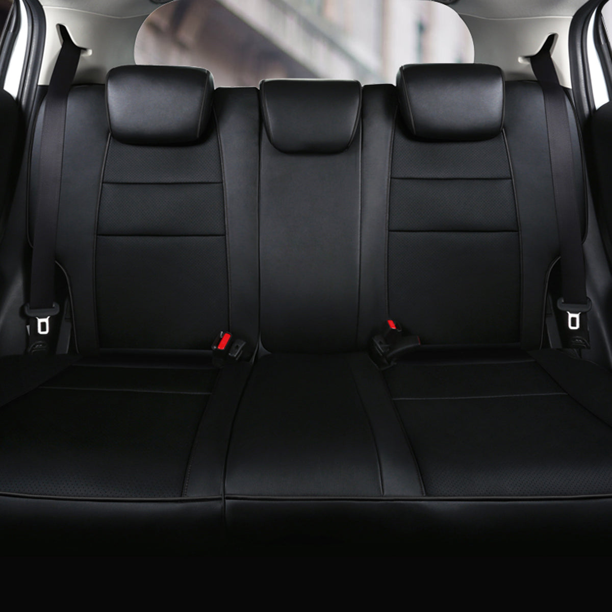 ホンダ フィット専用 高級シートカバー カスタムロゴ 防水レザー おしゃれ 全席セット 専用シートカバー - 防水5層構造 | iCarCompanion