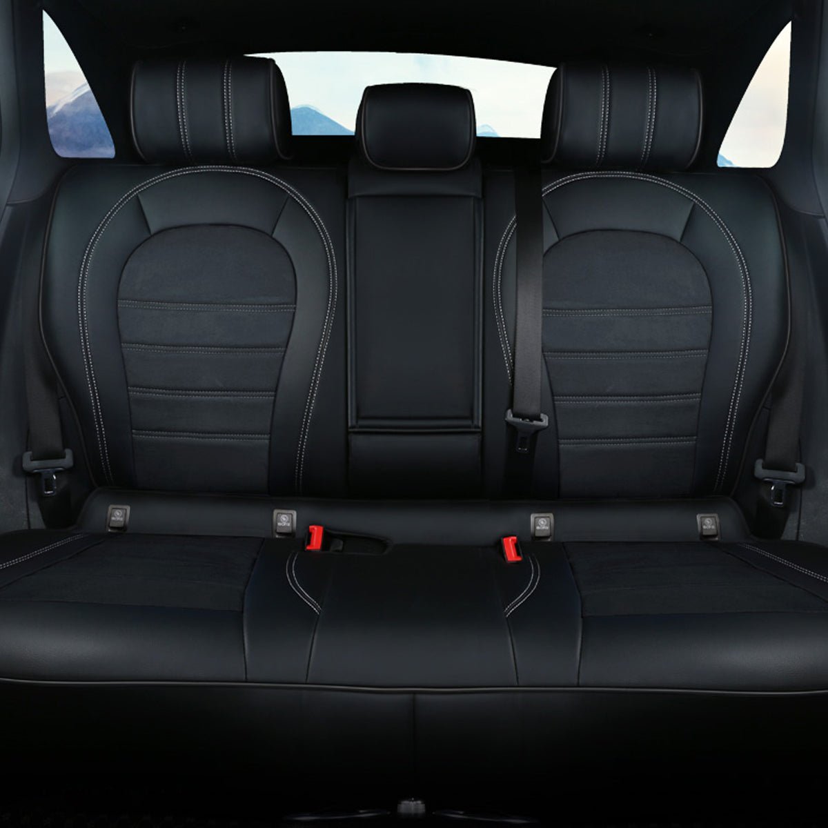 高級スエード シートカバー 防汚防水 オーダーメイド 優れた耐久性 オシャレ 全席セット 専用シートカバー - 防水5層構造 | iCarCompanion