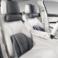 車用クッション ランバーサポート ネックパッド メモリーフォーム 疲労回復 専用シートクッション | iCarCompanion