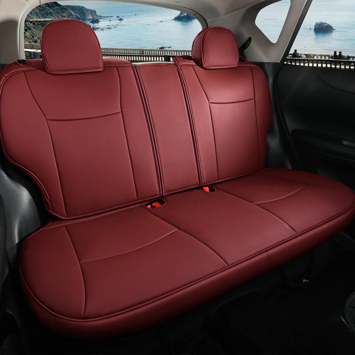 日産 ティーダ専用 耐久性 高級シートカバー4色 防水 おしゃれ カスタムロゴ 全席セット 専用シートカバー - 防水5層構造 | iCarCompanion