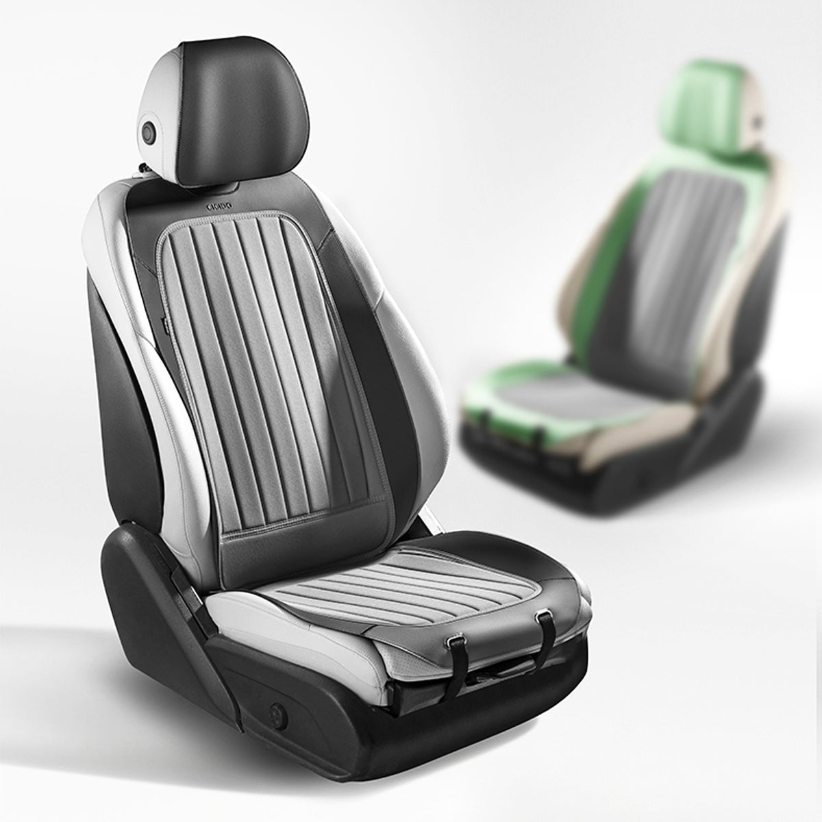 汎用シートカバー エプロンタイプ 5色 取付簡単 優れた耐摩耗性 おしゃれ 軽/普自動車 専用シートカバー - 防水5層構造 | iCarCompanion