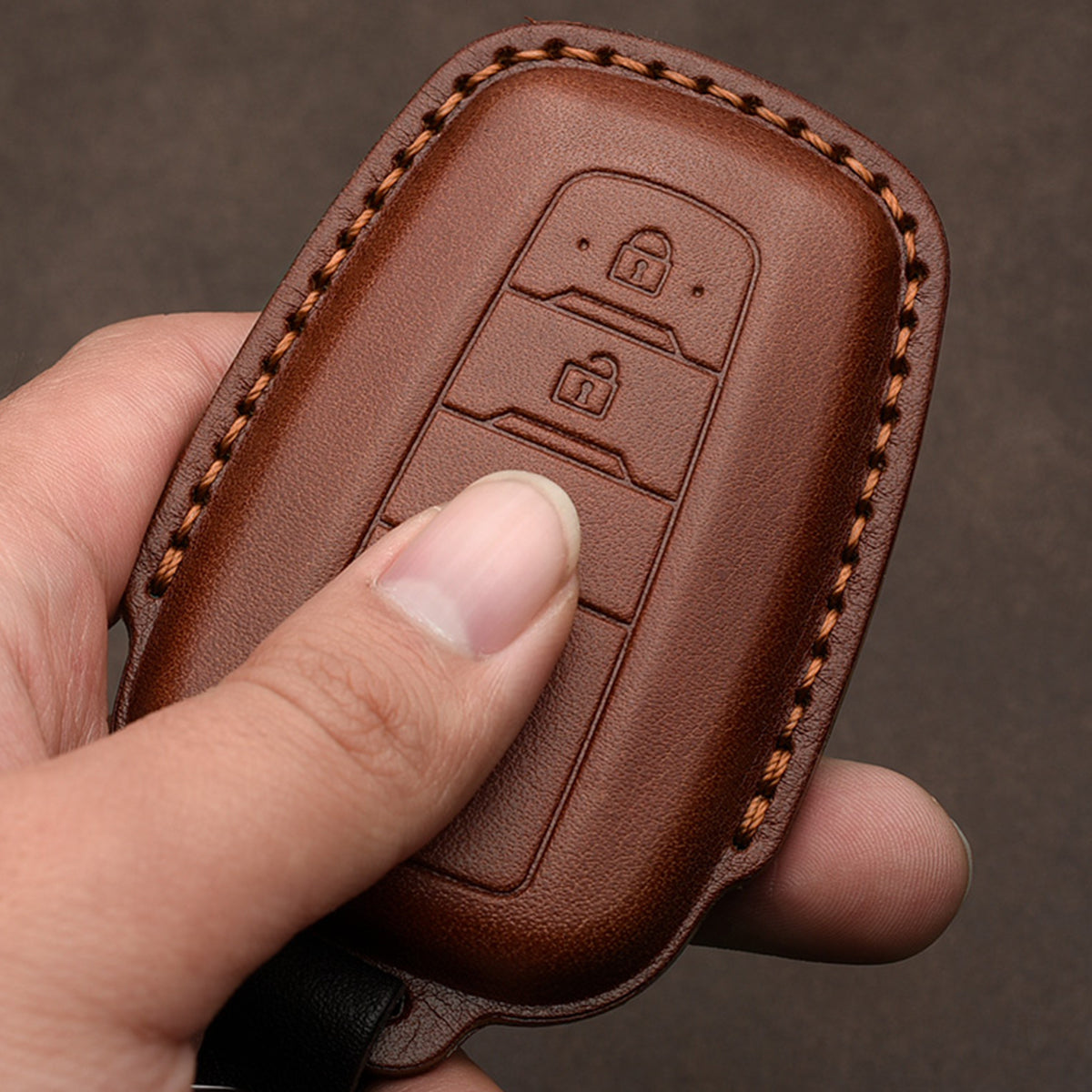 TOYOTA トヨタ車用 ケース スマートキーケース キーカバー 高級 本革 鍵を保護の商品画像 4