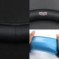 Cadillacキャデラック 牛革 本革レザー ハンドルカバー かっこいい スポーツ感 Ｏ型 37~38CM 専用ハンドルカバー | iCarCompanion