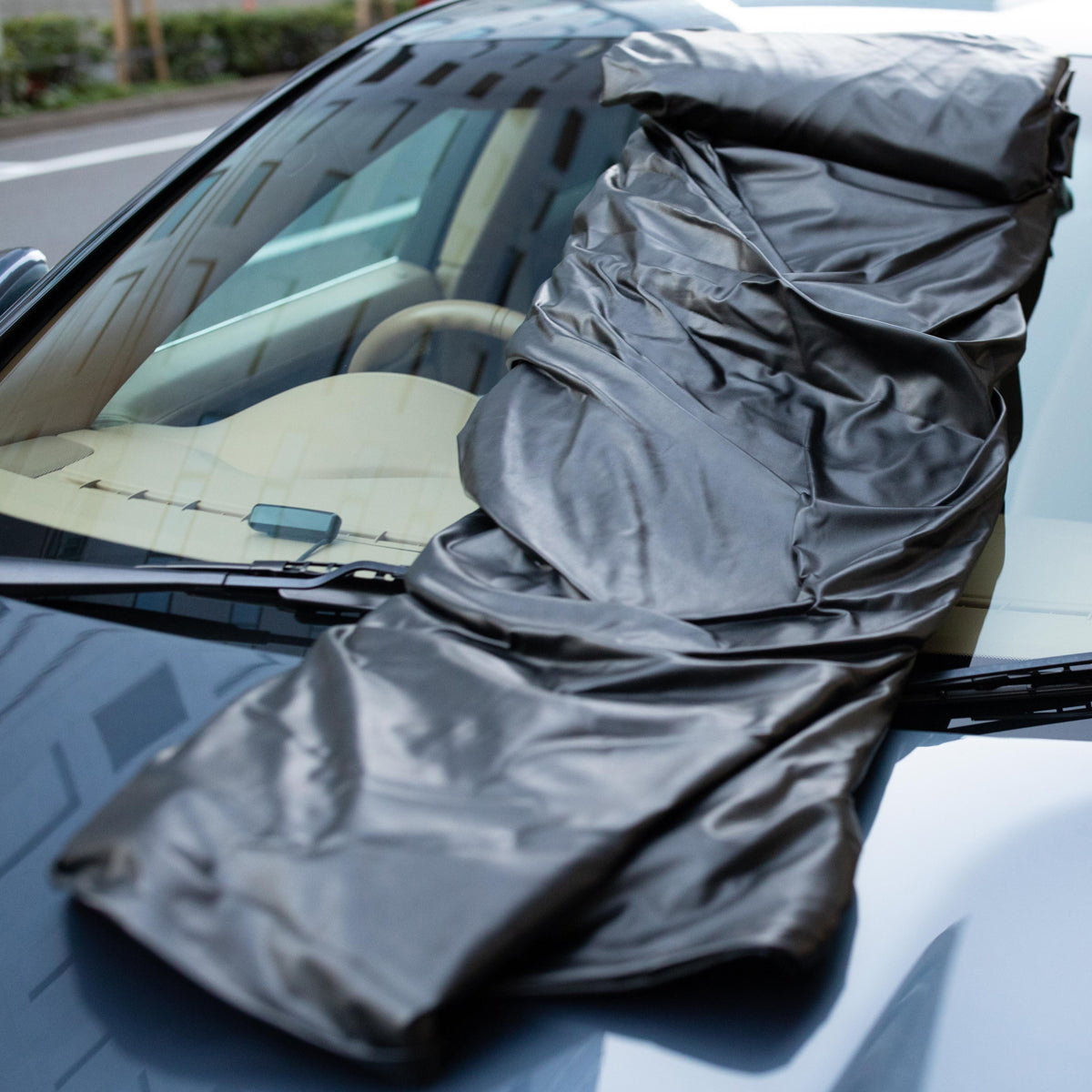 オーダーメイド PUレザー 車カバー 裏起毛 防水防風 耐久性 専用カーカバー - 防水5層構造 | iCarCompanion