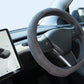 TESLAテスラ model3/Y/X/S アルカンターラスエード 高級ハンドルカバー D型  36CM 専用ハンドルカバー | iCarCompanion