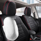 トヨタ RAV4専用 JUSTFIT保証 高級感シートカバー 防水 おしゃれ カスタムロゴ 全席 専用シートカバー - 防水5層構造 | iCarCompanion