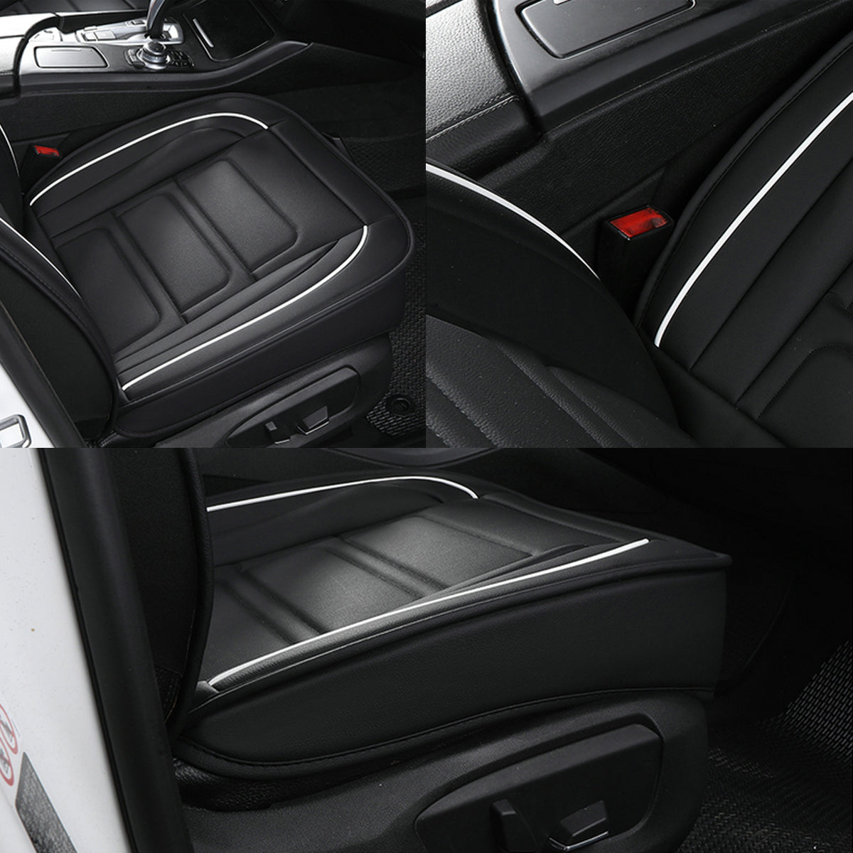 おしゃれ 汎用シートカバー クッション付き 6色レザー 防水防汚 耐久性 軽/普自動車 SUV 専用シートカバー - 防水5層構造 | iCarCompanion