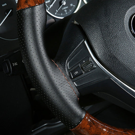 ハンドルカバー 桃ノ木 オシャレ スポーツ感 汎用編み込み式 優れた耐摩耗性  38CM 専用ハンドルカバー | iCarCompanion