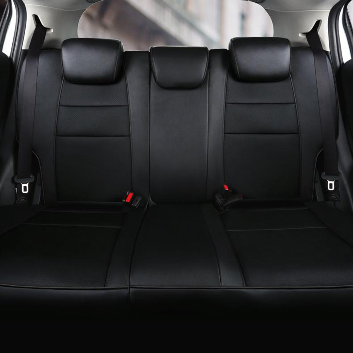 ホンダ ヴェゼル専用  高級レザー シートカバー ロゴ入り 防水 おしゃれ 7色 全席セット 専用シートカバー - 防水5層構造 | iCarCompanion