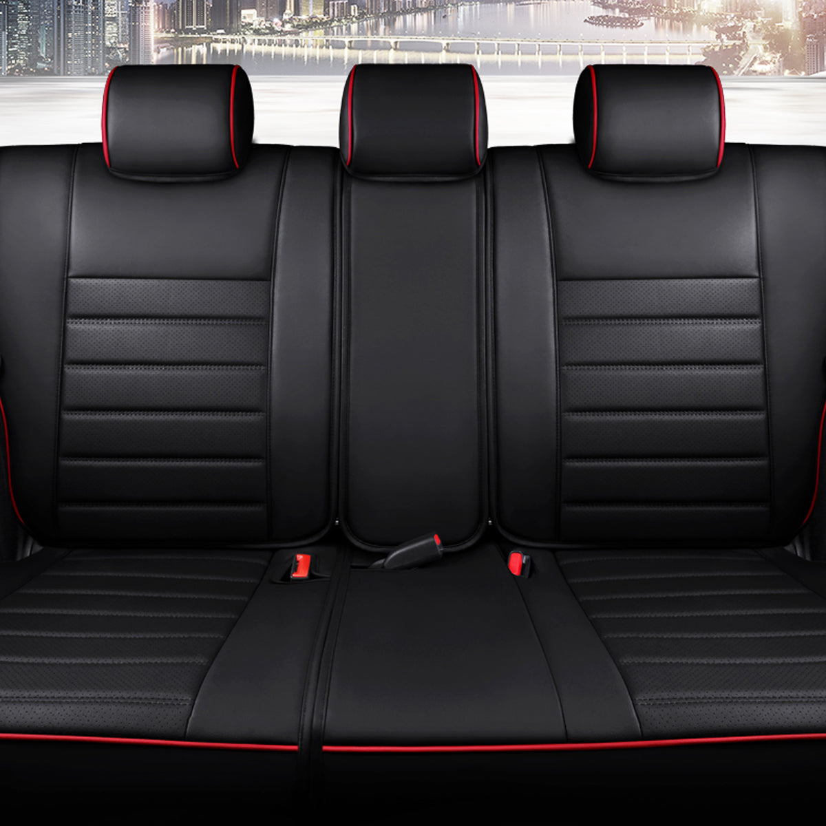 トヨタ RAV4専用 JUSTFIT保証 高級感シートカバー 防水 おしゃれ カスタムロゴ 全席 専用シートカバー - 防水5層構造 | iCarCompanion