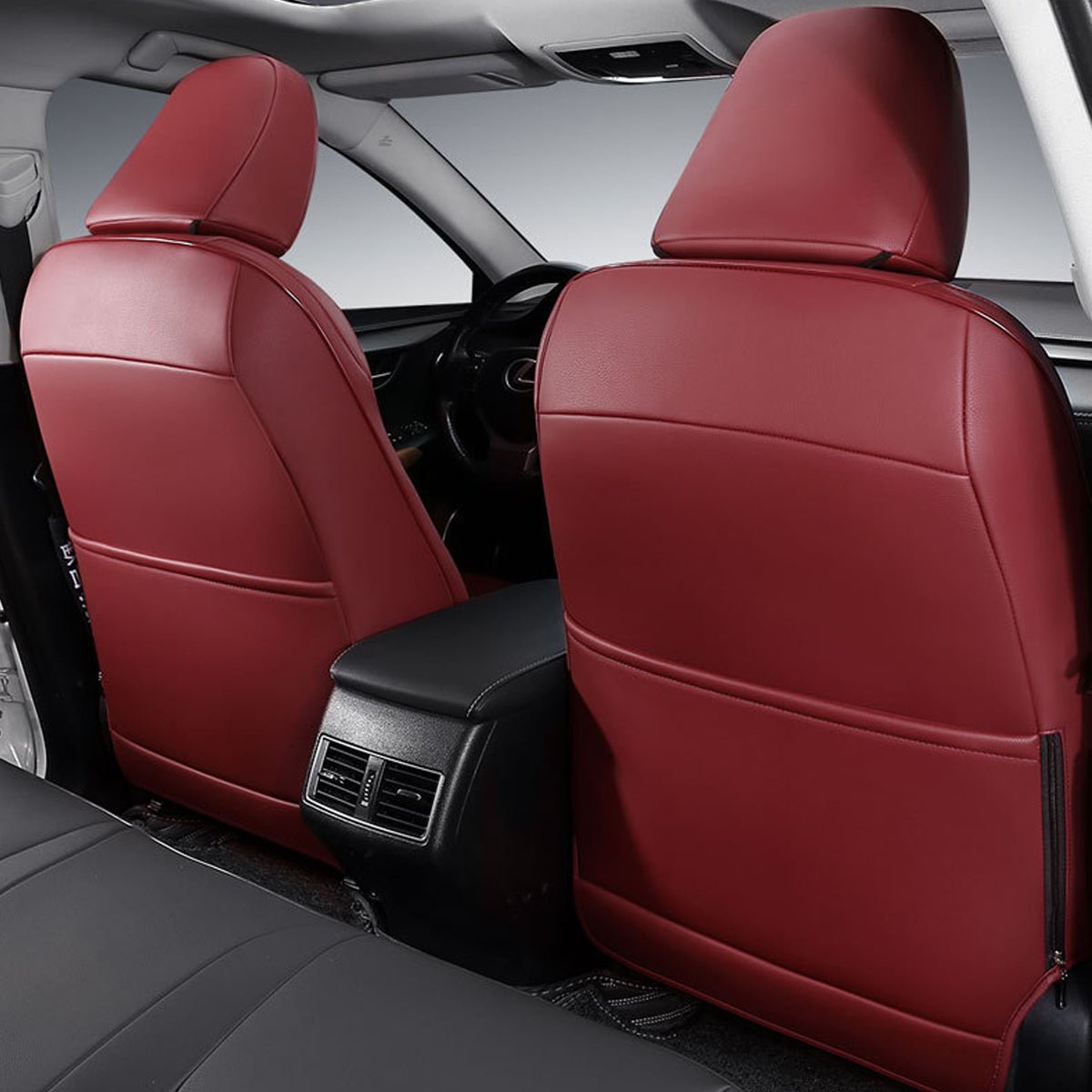 高級シートカバー オーダーメイド 6色レザー スポーツ感 耐摩耗性 軽/普自動車 SUV 専用シートカバー - 防水5層構造 | iCarCompanion