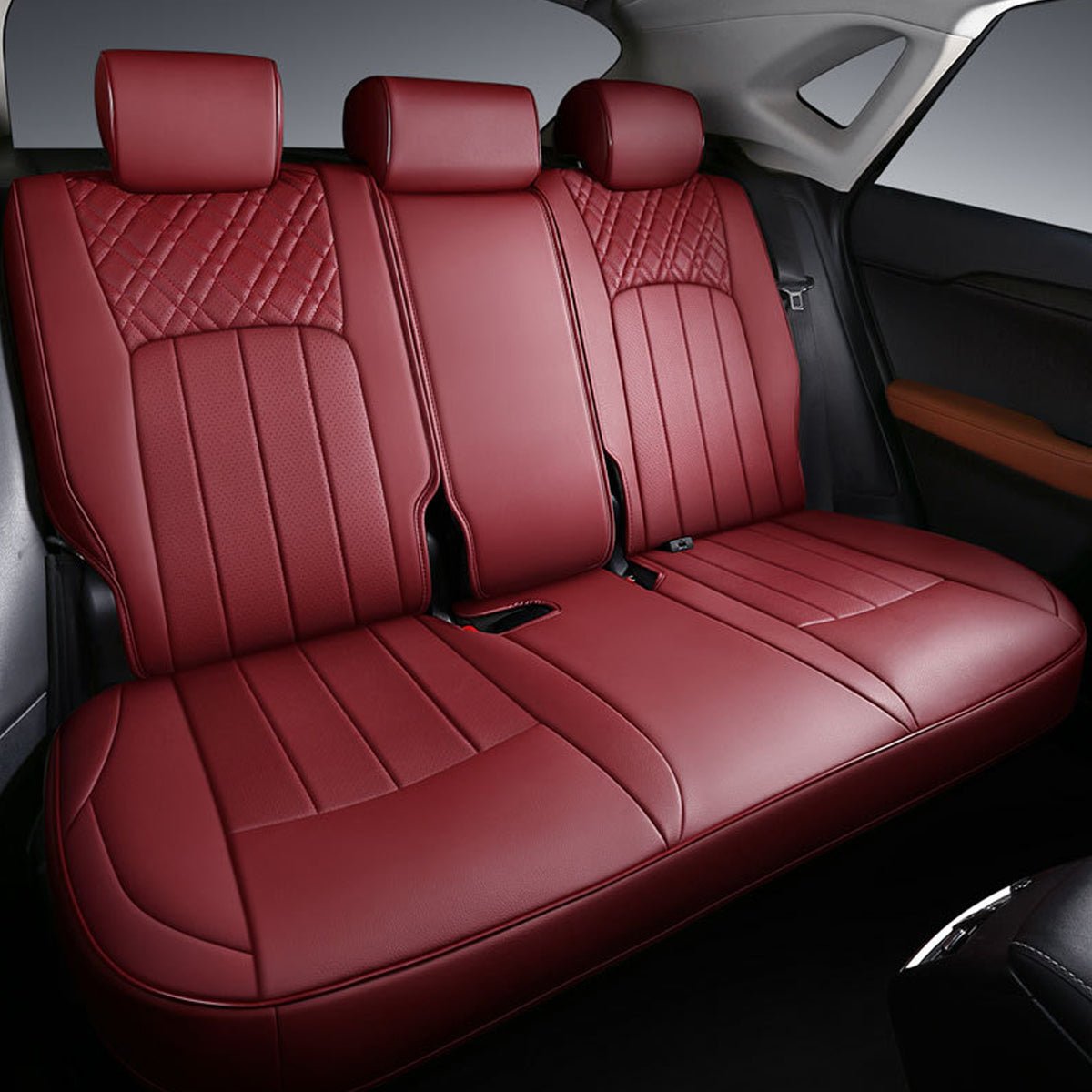 高級シートカバー オーダーメイド 6色レザー スポーツ感 耐摩耗性 軽/普自動車 SUV 専用シートカバー - 防水5層構造 | iCarCompanion