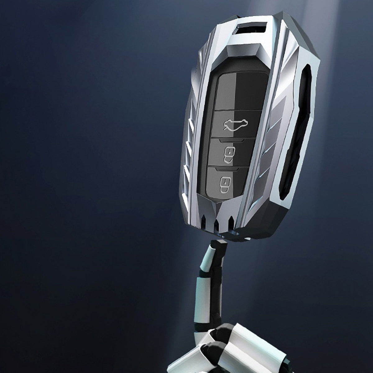 TOYOTA トヨタ車用 スマートキーケース キーカバー 質が軽い 高級金属 メカ感 かっこいい 防塵 防水の商品画像 9