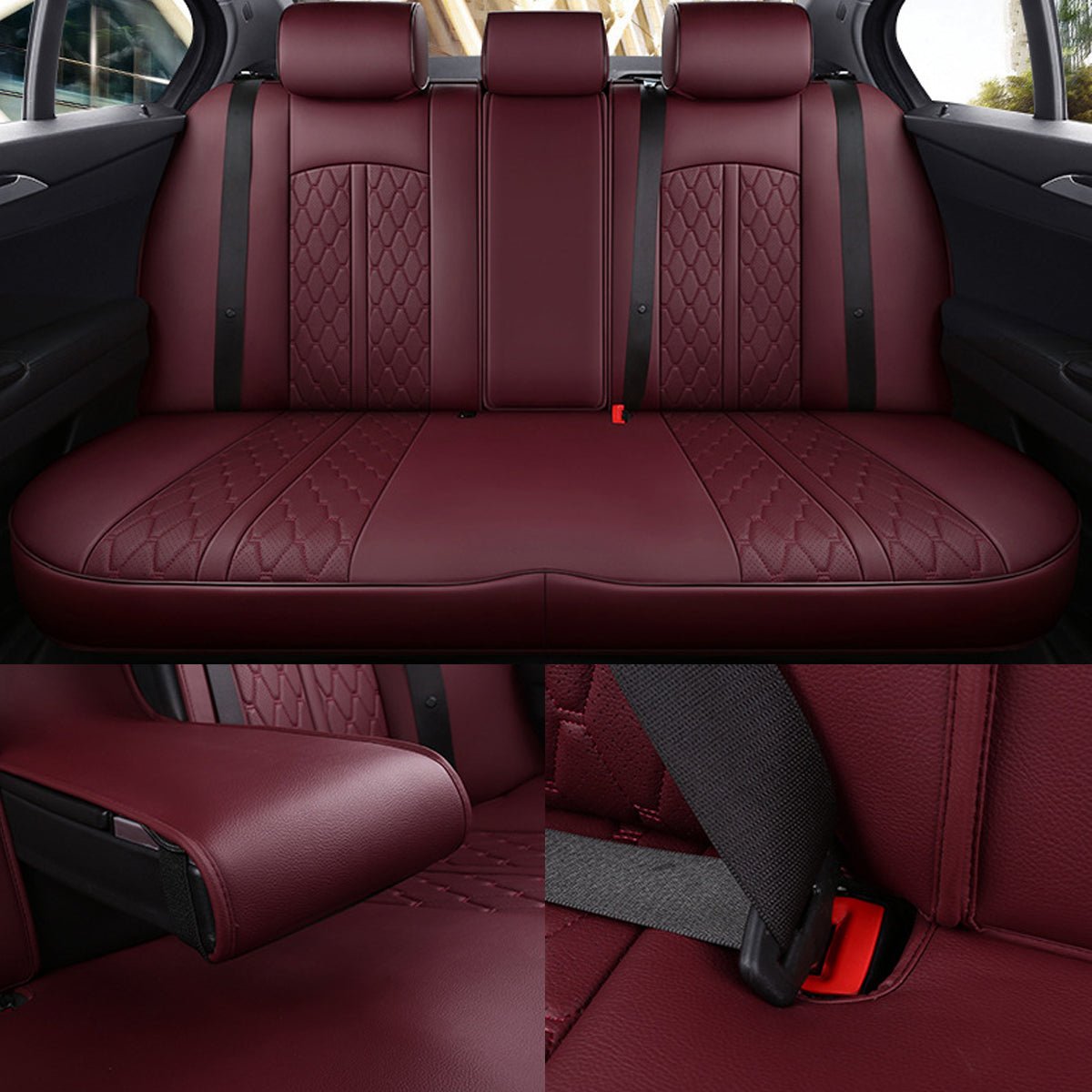 シートカバー フィット感抜群 オーダーメイド 7色レザー 防水 軽/普自動車 SUV 専用シートカバー - 防水5層構造 | iCarCompanion