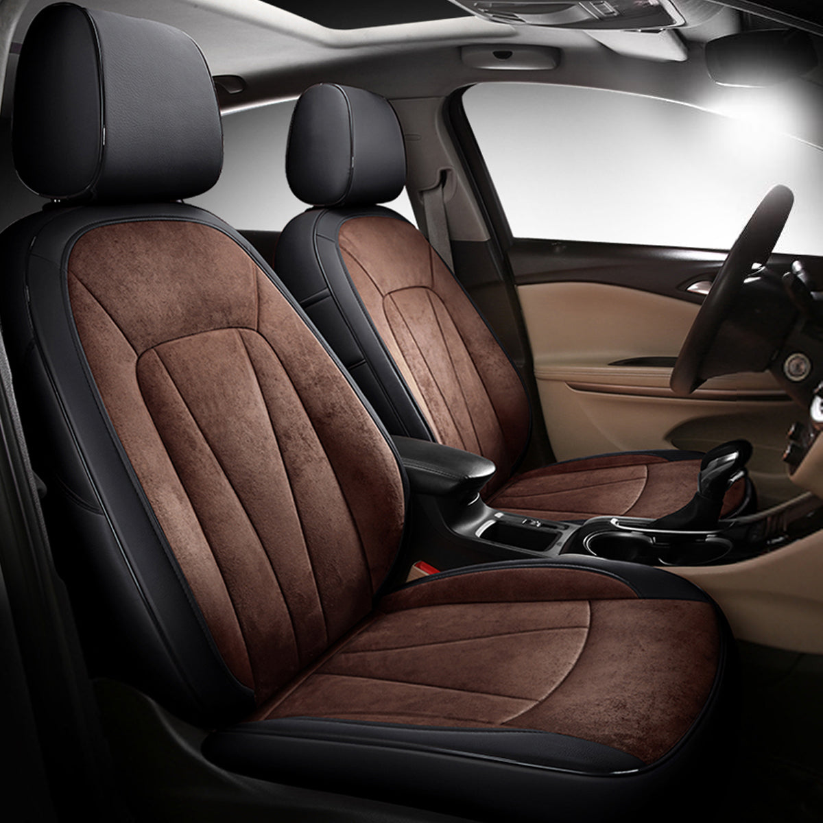 Buickビュイック専用 高級スエードシートカバー 防水防汚 手触り抜群 4色 オーダーメイド 専用シートカバー - 防水5層構造 | iCarCompanion
