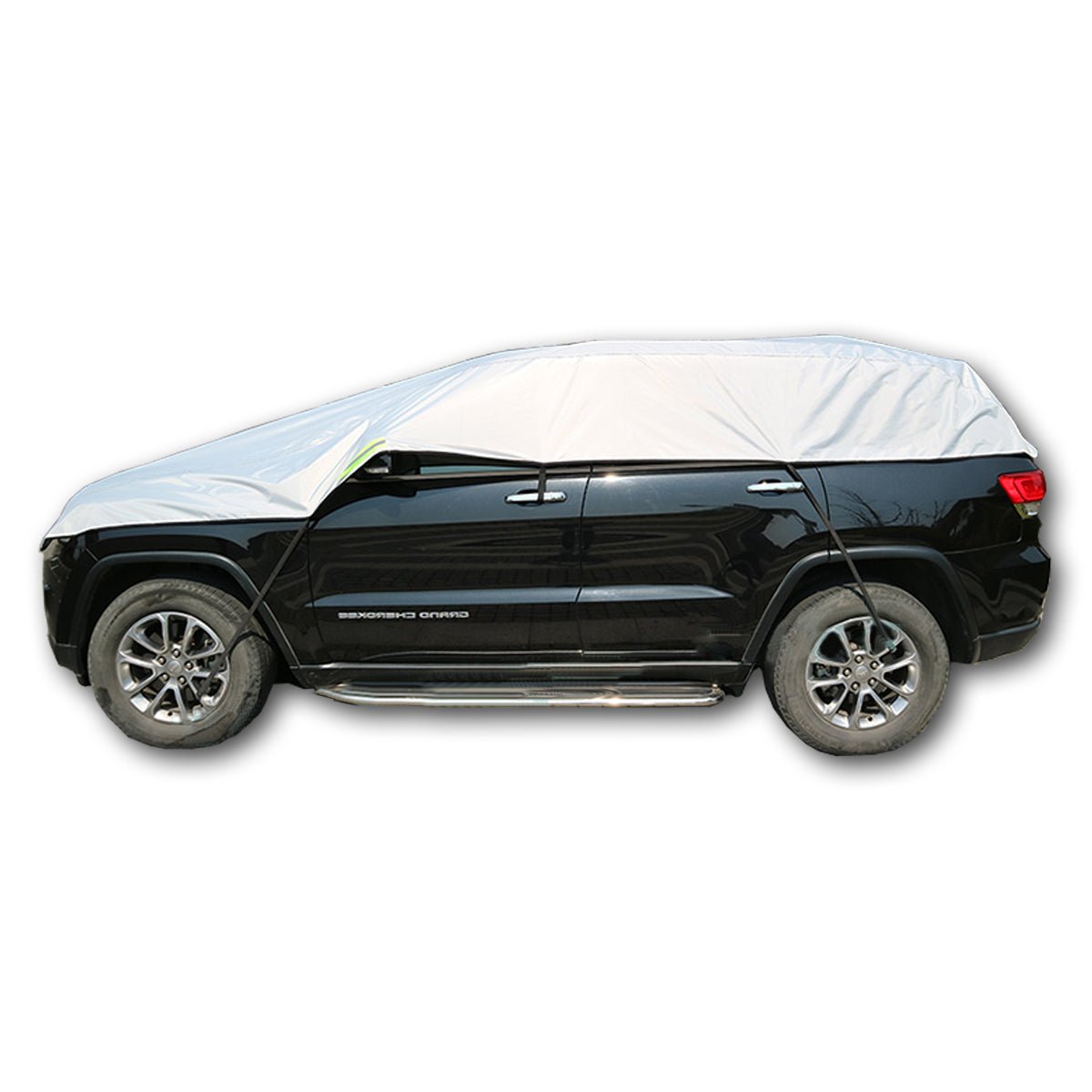 車ハーフカバー 6色 軽量 取付簡単 防水  軽/普自動車 SUV車対応 どんな天気でも使える 専用カーカバー - 防水5層構造 | iCarCompanion