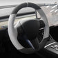 TESLAテスラModel3/Y/X/S アルカンターラ 高級ハンドルカバー  編み込み式 オーダーメイド 専用ハンドルカバー | iCarCompanion