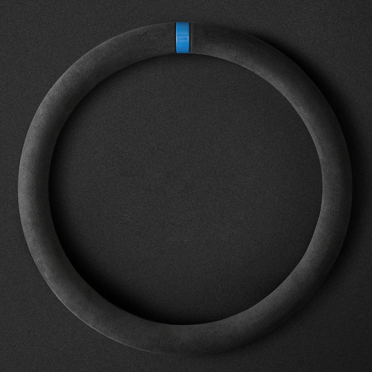 純正Alcantara 高級スエード ハンドルカバー レインボーリボン 無臭 手触り おしゃれ 37~39CM 専用ハンドルカバー | iCarCompanion
