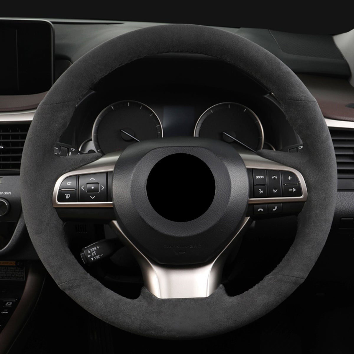 LEXUS レクサス Alcantara 本革 スエード ハンドルカバー 編み込み式 オーダーメイド 専用ハンドルカバー | iCarCompanion