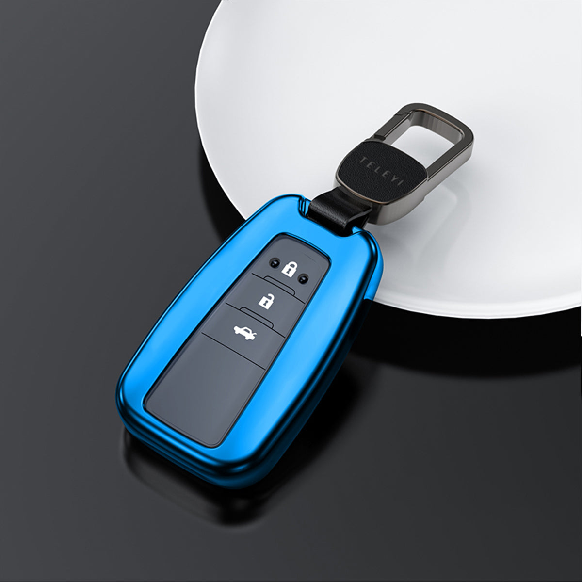 TOYOTA トヨタ スマートキーケース アルミニウム合金製 キーケース キーカバー キーホルダー 汚れ、傷防止の商品画像 9
