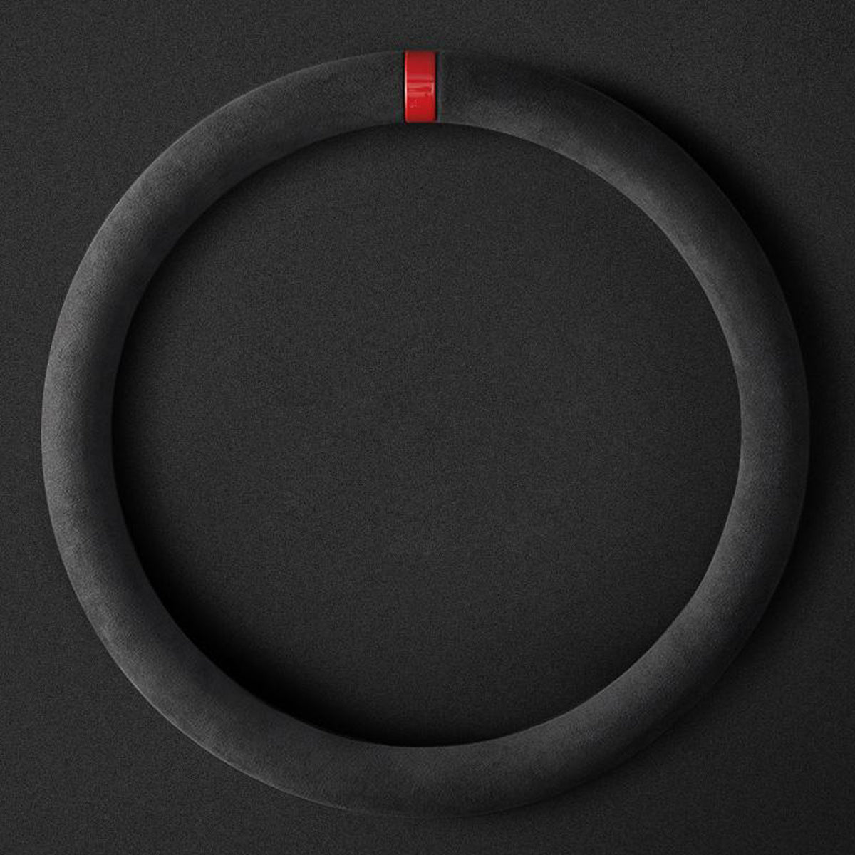 純正Alcantara 高級スエード ハンドルカバー レインボーリボン 無臭 手触り おしゃれ 37~39CM 専用ハンドルカバー | iCarCompanion