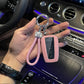TOYOTA 車用 キーケース キーカバー 高級感 オシャレ 耐摩耗 耐久性 高品質レザー 傷 汚れ防止 軽量 防水 鍵を保護