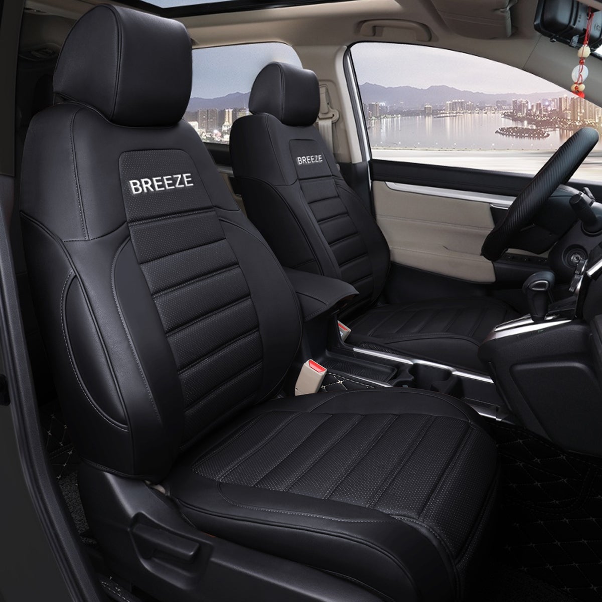 HONDAホンダ JUSTFIT保証 防水レザー 高級シートカバー かっこいい オーダーメイド 専用シートカバー - 防水5層構造 | iCarCompanion