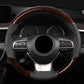 LEXUS レクサス Alcantara 本革 スエード ハンドルカバー 編み込み式 オーダーメイド 専用ハンドルカバー | iCarCompanion