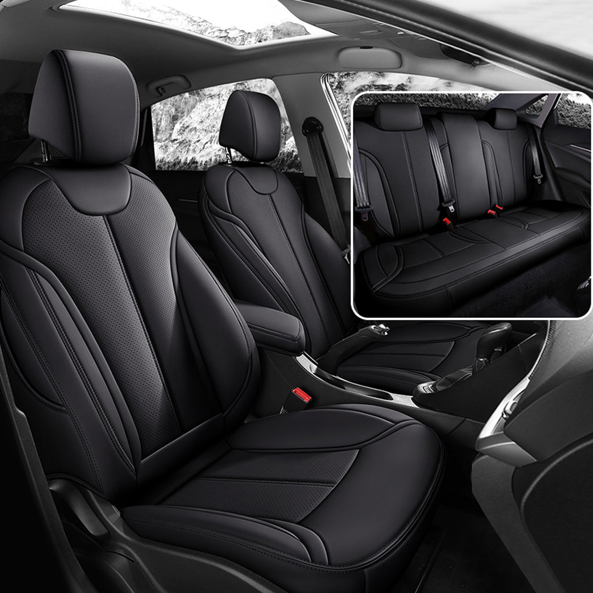 高級シートカバー 防汚防水 優れた耐久性 オーダーメイド  オシャレ 軽/普自動車  SUV 専用シートカバー - 防水5層構造 | iCarCompanion