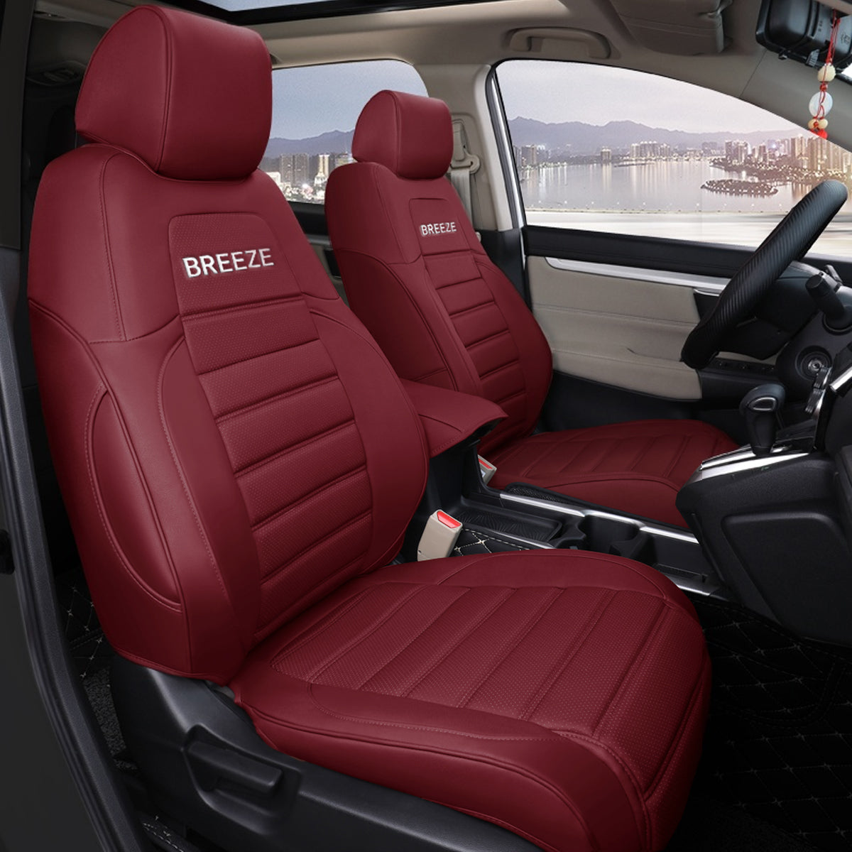 HONDAホンダ JUSTFIT保証 防水レザー 高級シートカバー かっこいい オーダーメイド 専用シートカバー - 防水5層構造 | iCarCompanion
