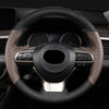 LEXUS レクサス Alcantara 本革 スエード ハンドルカバー 編み込み式 オーダーメイド 専用ハンドルカバー | iCarCompanion