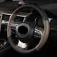 LEXUS レクサス Alcantara 本革 スエード ハンドルカバー 編み込み式 オーダーメイド 専用ハンドルカバー | iCarCompanion