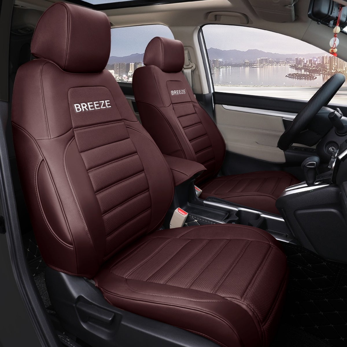 HONDAホンダ JUSTFIT保証 防水レザー 高級シートカバー かっこいい オーダーメイド 専用シートカバー - 防水5層構造 | iCarCompanion
