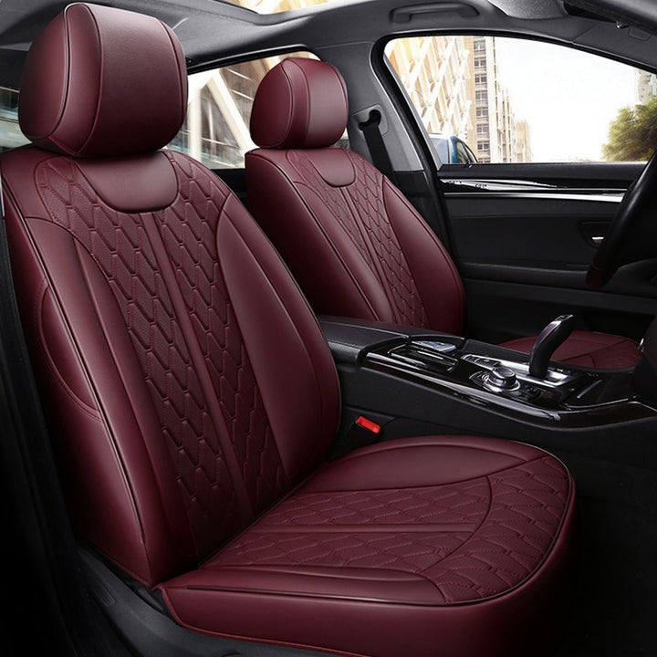 高品質シートカバー フィット感抜群 オーダーメイド 7色レザー 防水 軽/普自動車 SUV