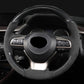 LEXUS レクサス Alcantara 本革 スエード ハンドルカバー 編み込み式 オーダーメイド 専用ハンドルカバー | iCarCompanion