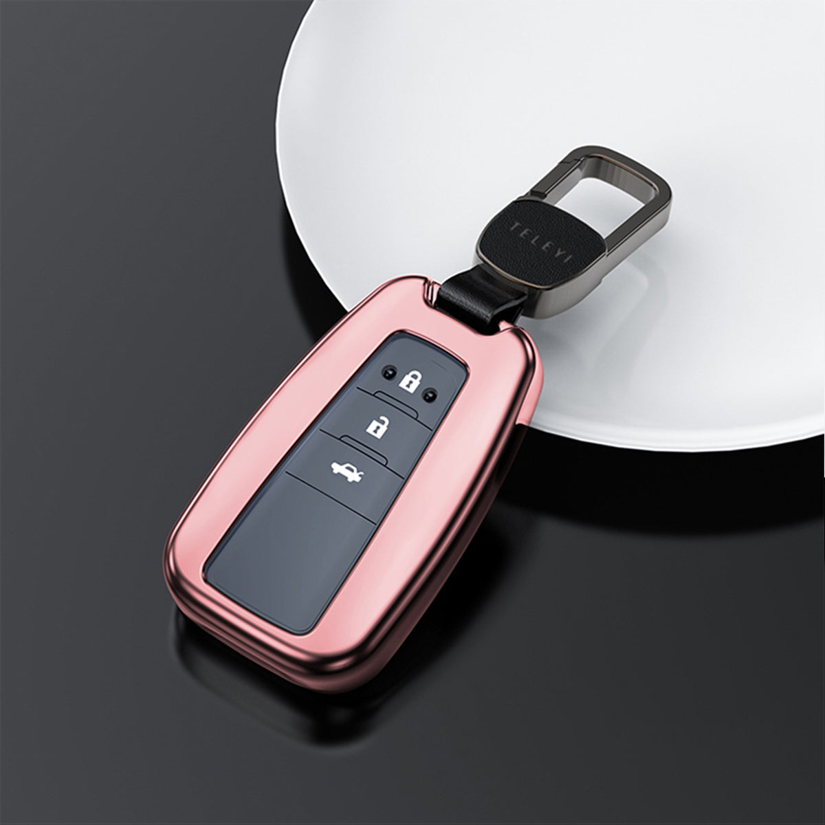 TOYOTA トヨタ スマートキーケース アルミニウム合金製 キーケース キーカバー キーホルダー 汚れ、傷防止の商品画像 8