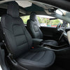 テスラ専用 車種専用設計 高級シートカバー JUSTFIT保証 防水レザー おしゃれ 全席セット 専用シートカバー - 防水5層構造 | iCarCompanion